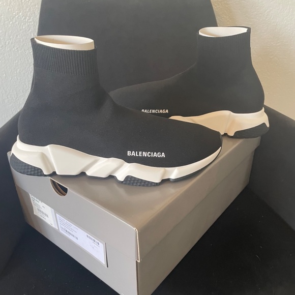 Men’s Balenciaga Speed LT Sneaker/ Knit Simple sole - Picture 2 of 5